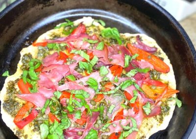 Gluten and Dairy Free – Easy One-Pan Pizza’s